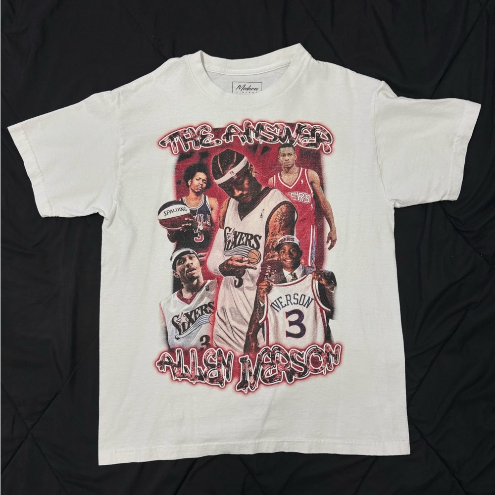Allen Iverson “THE ANSWER” Graphic Tee